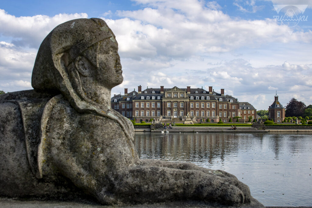 Eine Statue im Schlossgarten des Schloss Nordkirchen