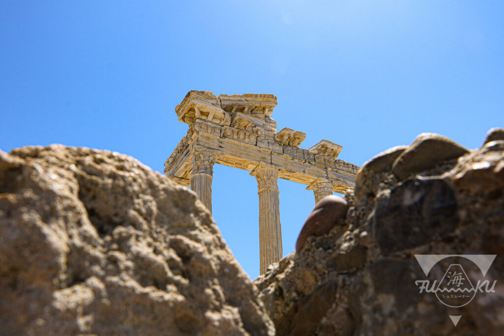 Apollo Tempel Ruine in Antik Side © Fotografie von Kai Schlüter